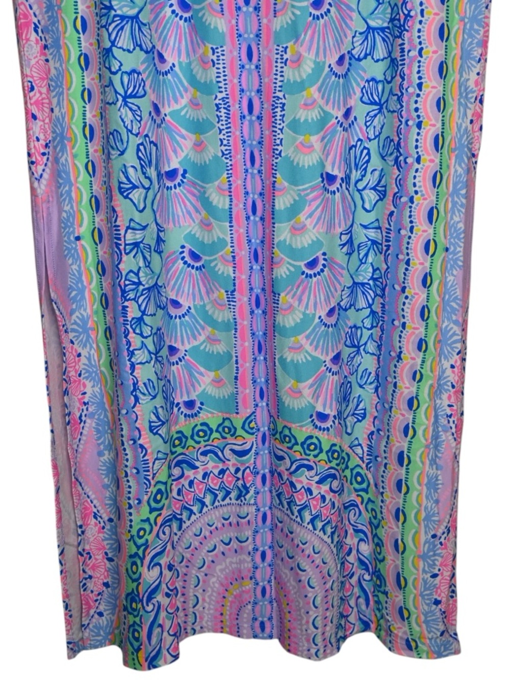 Lilly Pulitzer Women's M Morgann Maxi Dress in Seaside Shindig NEW - Picture 7 of 11